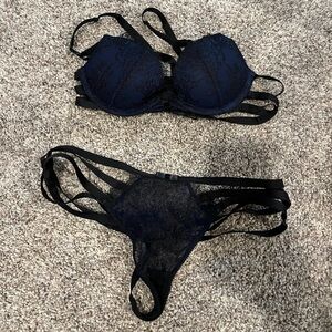 Victoria's Secret bondage lingerie set